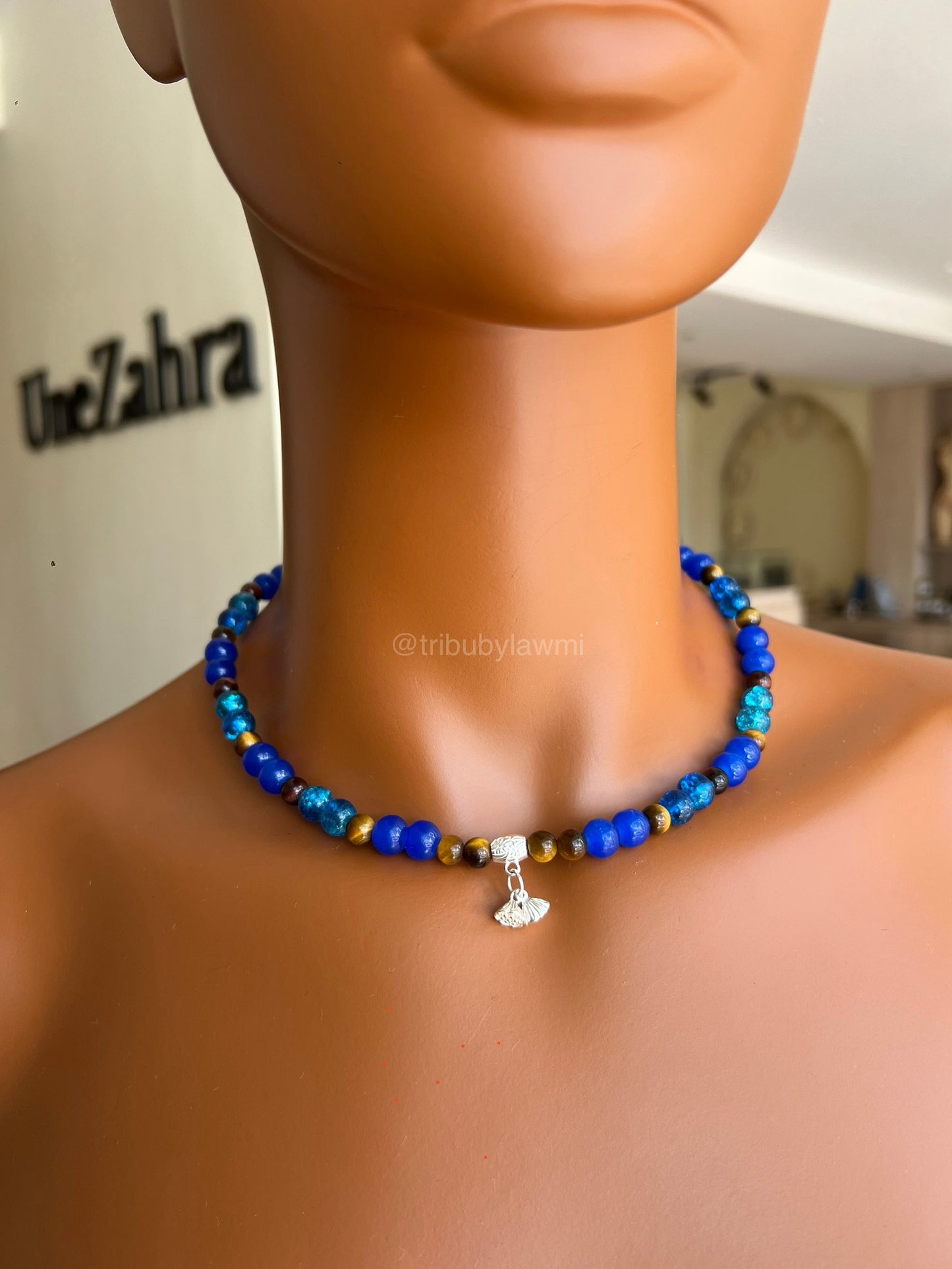 LAGOUNE (pendentif argent pur)
