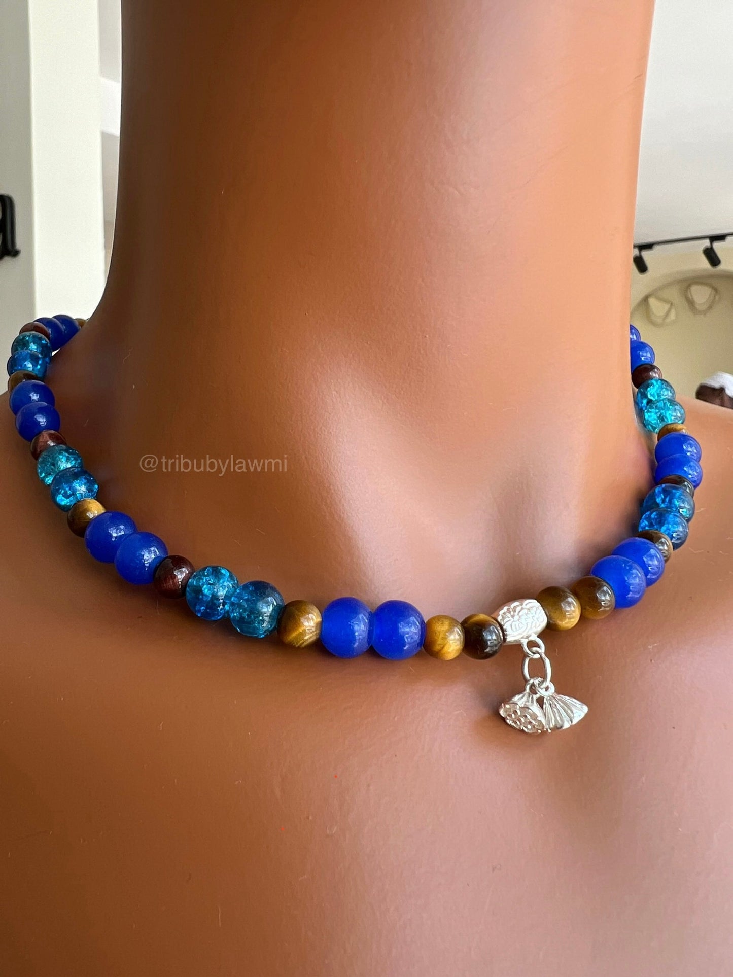 LAGOUNE (pendentif argent pur)